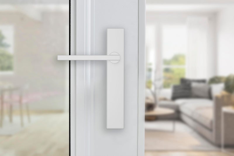 Wright Products - Bayfield Surface Lever Mount Latch for Screen and Storm Doors, Black (Modern, White) - Image 3